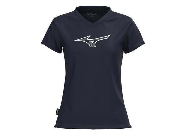 Athletics RB T-shirt W Mørk blå XS 