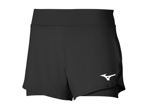 Flex Short W Sort XL Shorts för tennis, dam 