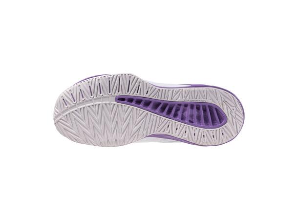 Lightning Star Z7 Jr Vit/Lila 13B Mångsidig inomhussko för junior 