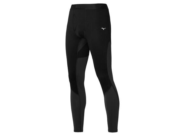 Merino Wool LongTight Sort XXL Träningstights med merinoull 