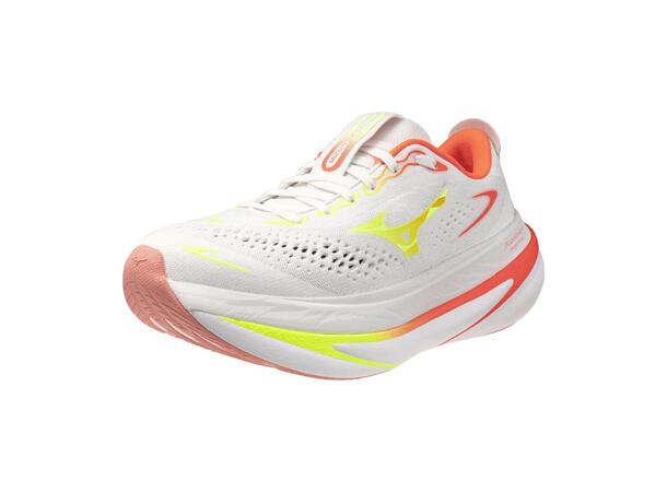 Mizuno Sky Prime W Hvit/Gul 6 Nyhet för maximal dämpning och respons 