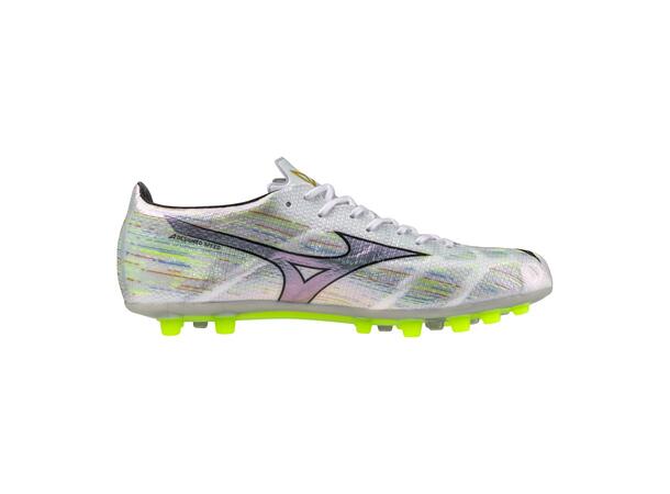 Mizuno a II Elite AG Vit/Silver 10 Fotbollsskor för gräs och konstgräs 