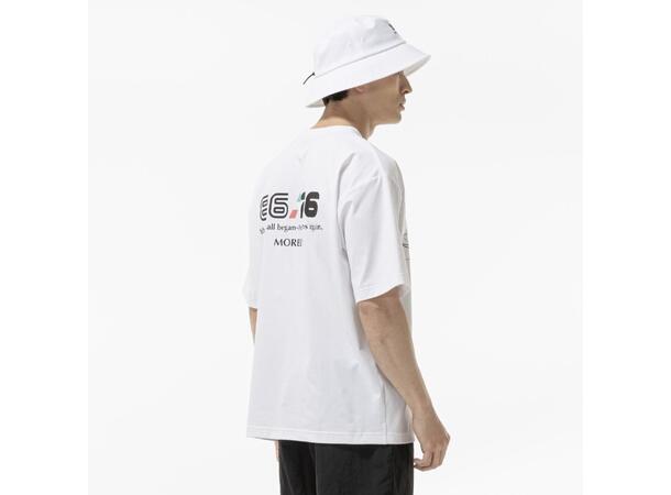 Mo Off Print Tee HS Hvit L 