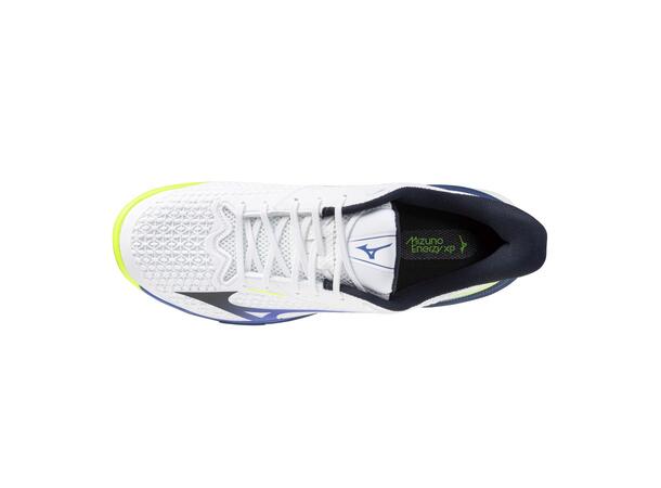 Wave Exceed Tour 7 CC Hvit/Blå 9,5 Sko til tennis og padel 