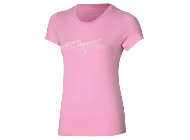 Athletics RB Tee W Rosa M T-skjorte til fritid, dame 