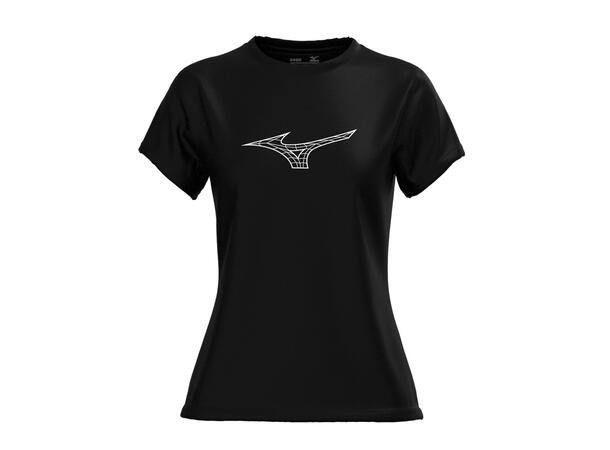 Athletics RB Tee W Sort M T-shirt för fritid, dam 