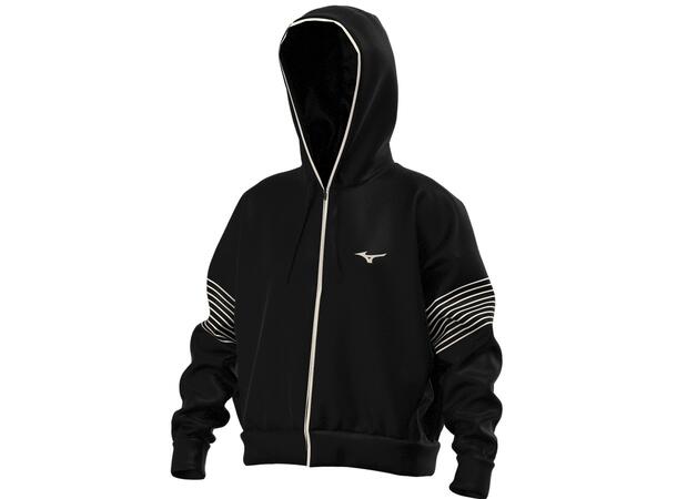 Athletics Sweat Jacket W Sort XL Bekväm fritidsjacka 