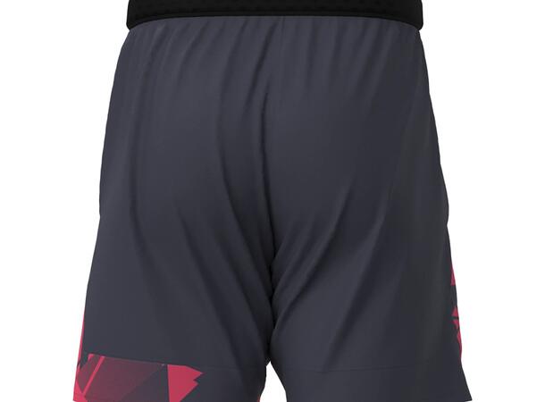 DB 8 inches Amplify Short Grå S Shorts til tennis og padel 