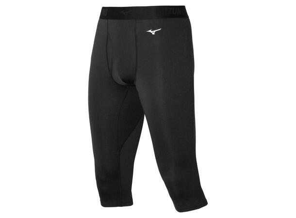 Mid Weight 3/4 Tights Sort L Treningstights vinter, 3/4 lengde 