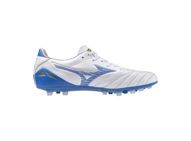 Morelia Neo IV Pro AG Hvit/Blå 9 Fotbollssko för konstgräs och naturgräs 