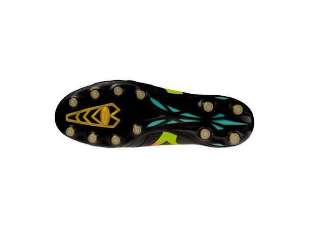 Morelia Neo V ß Elite Sort/Oransje 8,5 