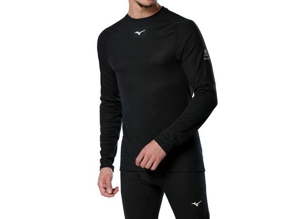 Premium Merino Wool Crew Neck Sort L 