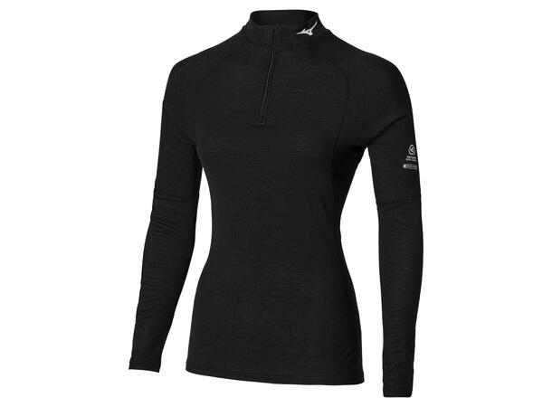 Premium Merino Wool Half Zip W Sort M 