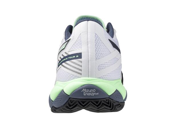 Wave Enforce Tour 2 CC Hvit/Mint 9,5 Skor för tennis och padel 
