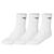 Training 3P Socks White S 3-pakning med treningsstrømper 