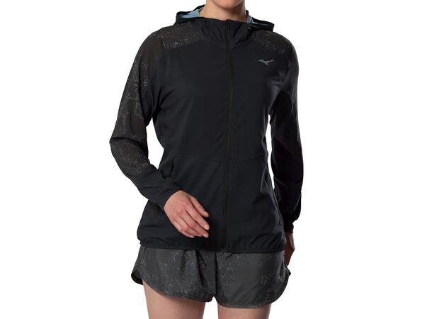 Active Alpha Hooded Jacket W Sort M 