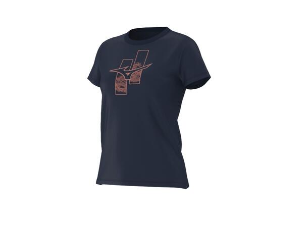 Athleticwear RB T-shirt W Mørk blå M 