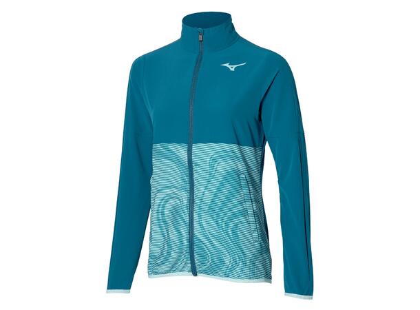 Charge Printed Jacket Blå XS Treningsjakke til dame 