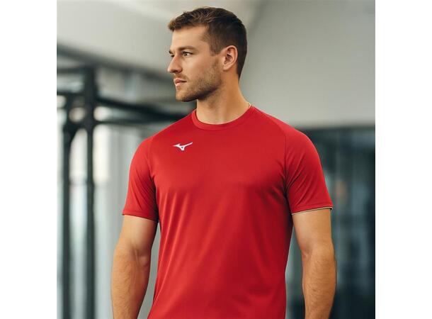 Men Core SS Tee Röd S 