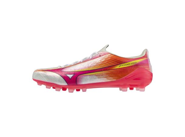 Mizuno Alpha III Elite AG Hvit/Rosa 9 Fotbollssko för gräs och konstgräs 