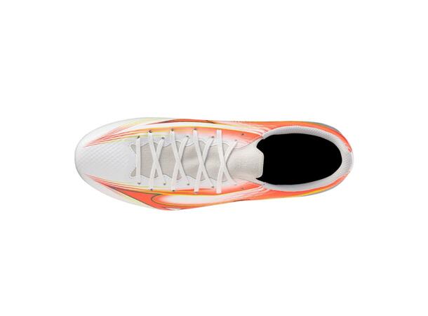 Mizuno Alpha III Select AG Hvit/Ora 8 Fotballsko til kunstgress 