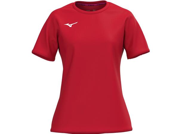 Mizuno Training Tee W Röd M 