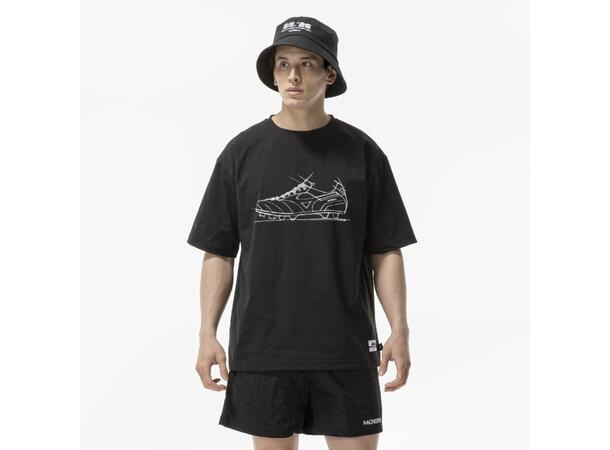 Mo Off Print Tee HS Sort L 