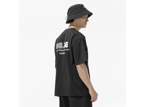 Mo Off Print Tee HS Sort L 