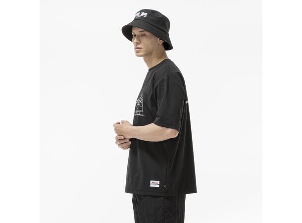 Mo Off Print Tee HS Sort L 