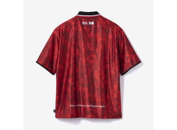 Mo Off Retro Tee HS Rød L 