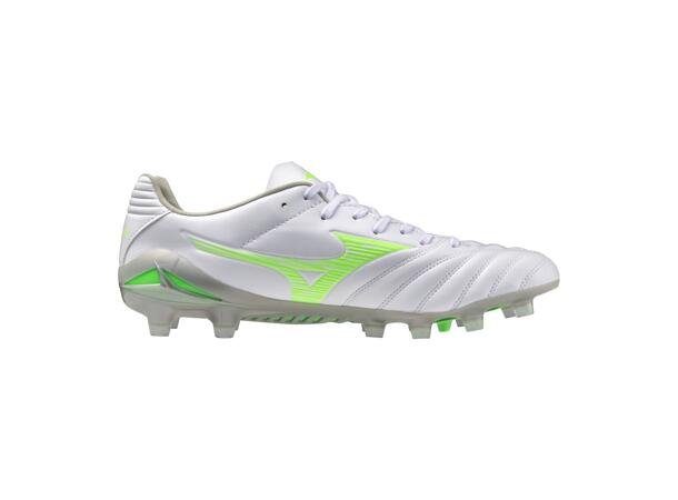 Monarcida Neo III Pro Vit/Grön 4,5 Fotbollsskor för naturgräs 