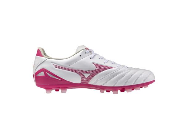 Morelia Neo IV Pro AG Hvit/Rosa 9 Fotballsko til kunstgress og gress 