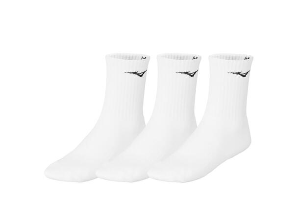 Training 3P Socks White S 3-pakning med treningsstrømper 