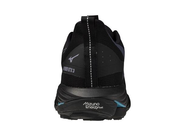 Wave Rider GTX 3 Svart/Grå 9,5 Vattentät löparsko för asfalt och terrän 