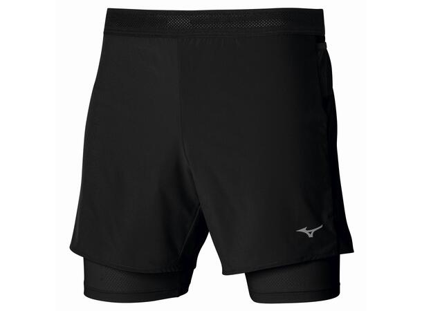 ER 5.5 2in1 Short Sort XL Löparshorts med innertights 