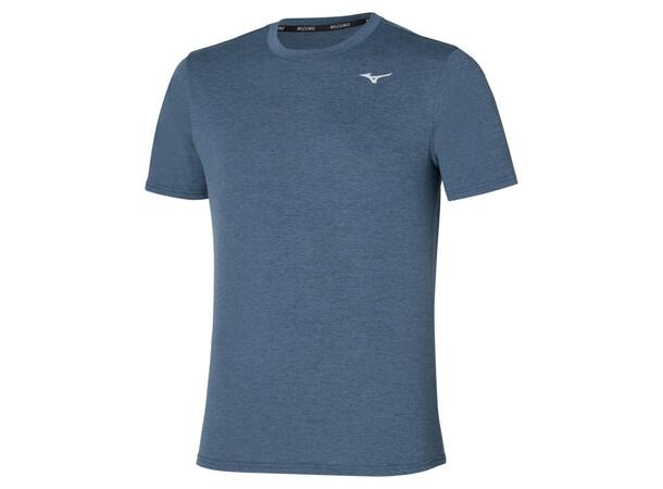 Impulse Core Tee Mörkblå S Mjuk, teknisk T-shirt för herrar 