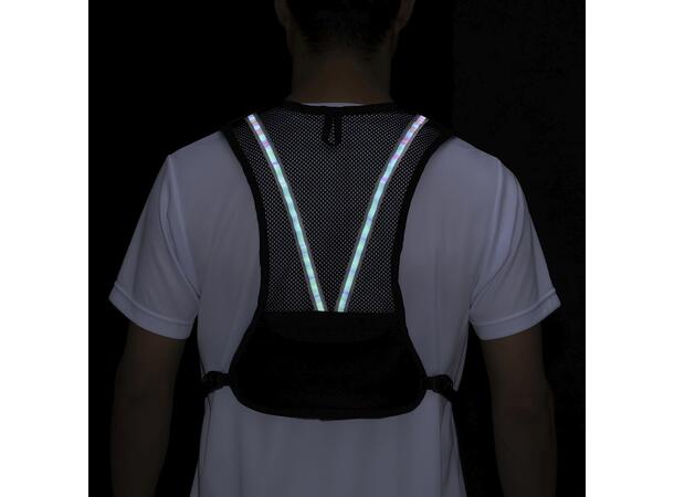 Løpevest med Refleks  Sort/Grå NS Komfortabel løbevest 