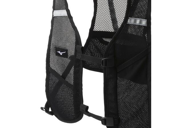 Løpevest med Refleks  Sort/Grå NS Komfortabel løbevest 