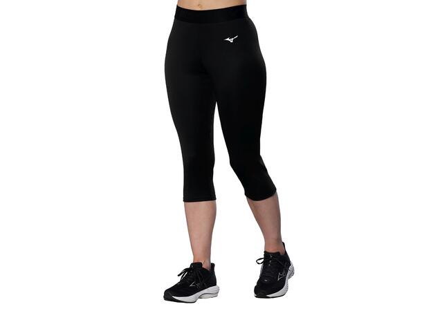 Mid Weight 3/4 Tights W Sort M Treningstights vinter, 3/4 lengde 