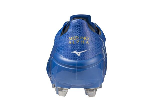 Mizuno Alpha Japan MIX Blå/Hvit 9,5 Toppmodell, naturgress 