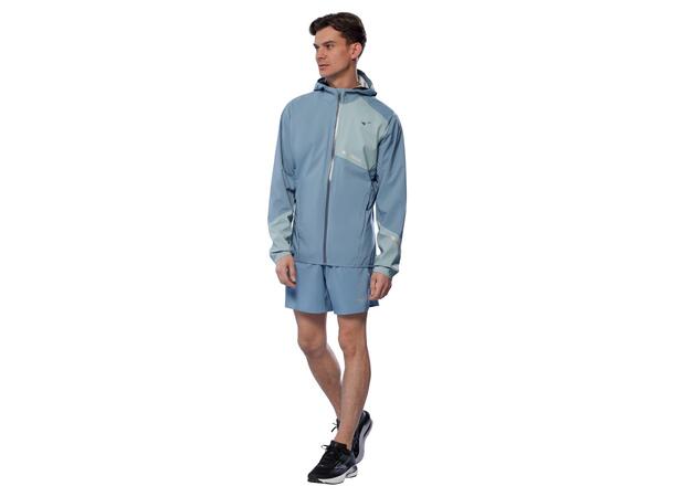 Waterproof 20K ER Jacket Skyggeblå XL Vattentät löparjacka herr 