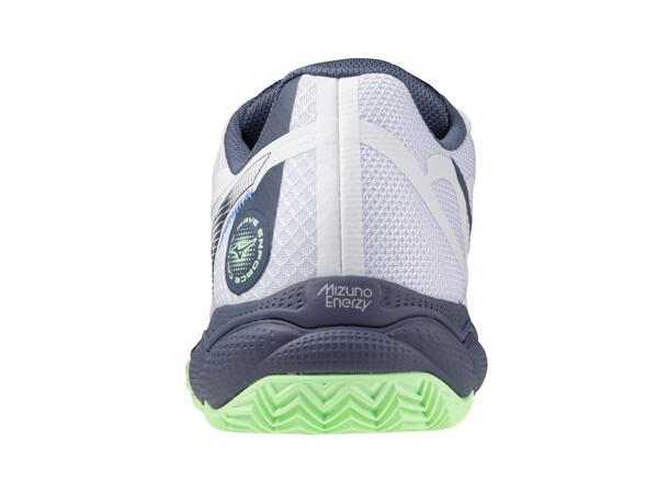 Wave Enforce Court CC Hvit/Blågrå 9 Sko til tennis og padel 