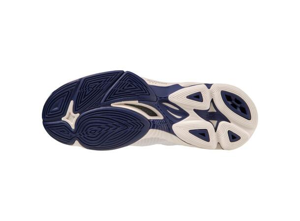 Wave Lightning Z7 MID Hvit/Blå 7,5 Lätt och stabil inomhussko 