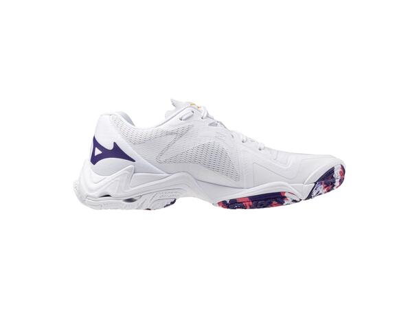 Wave Lightning Z8 W Vit/Lila 5 Lätt och stabil inomhussko 
