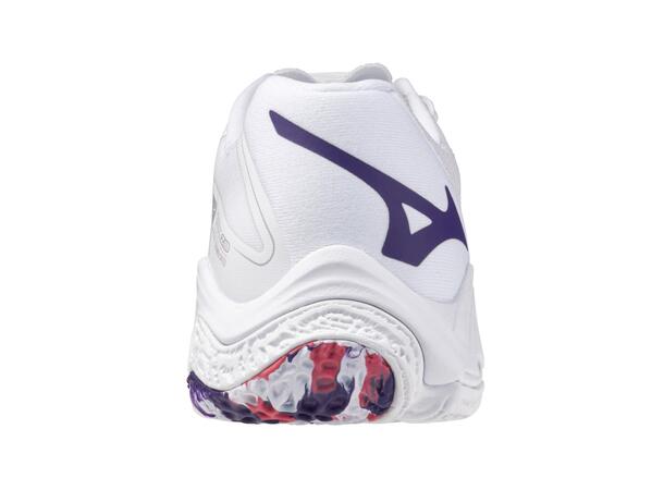 Wave Lightning Z8 W Vit/Lila 5 Lätt och stabil inomhussko 