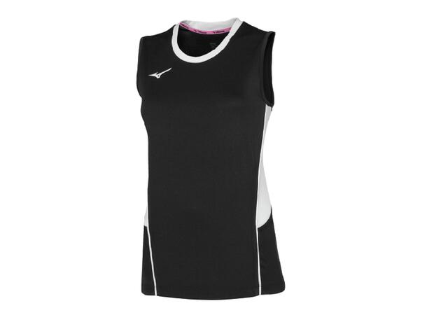 Authentic High-Kyu NS Shirt W Sort/Hvi L Volleybolldräkt utan ärmar, dam 