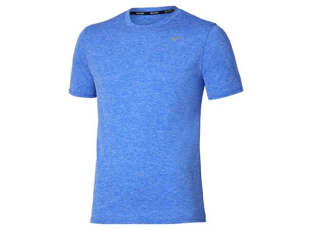 Core Impulse Short Sleeve Tee Blå L Myk, teknisk t-skjorte til trening 