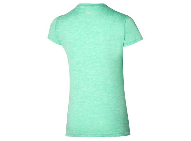 Impulse core Tee W Lys Grønn S Mjuk, teknisk T-shirt för dam 