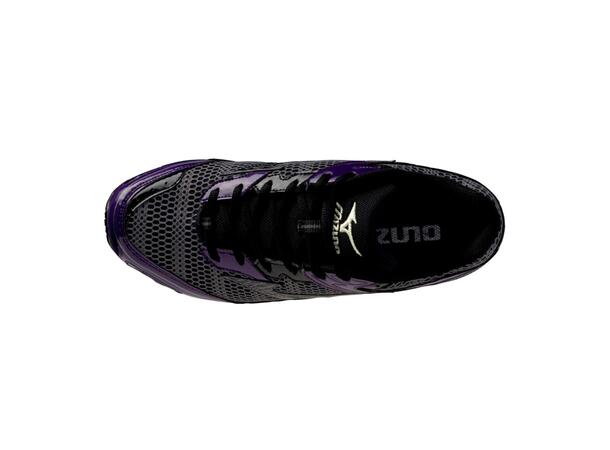 Mizuno Fortis LS Mørk Grå/Lilla 6 