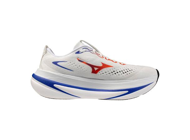 Mizuno Sky Prime Hvit/Oransje 9,5 Nyhet för maximal dämpning och respons 